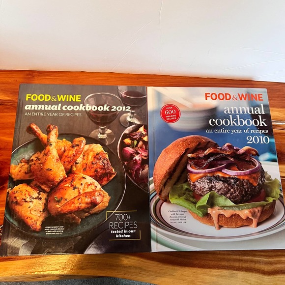 Food & Wine Best Of The Best Book Lot 7 Hardcover Cooking Recipe Kitchen - Picture 2 of 8